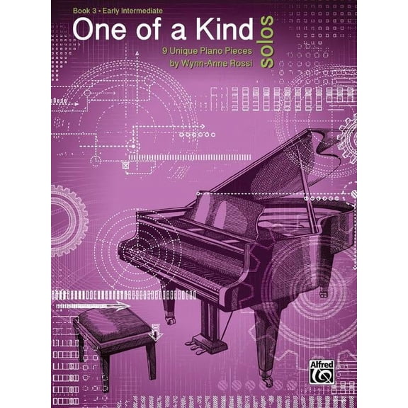 Alfred One of a Kind Solos, Book 3 -Piano Book