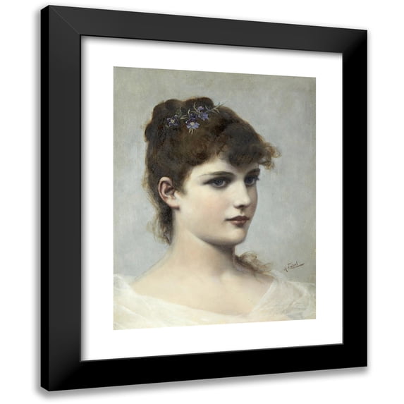 Alfred Seifert 19x24 Black Modern Framed Museum Art Print Titled - Sweet Sixteen