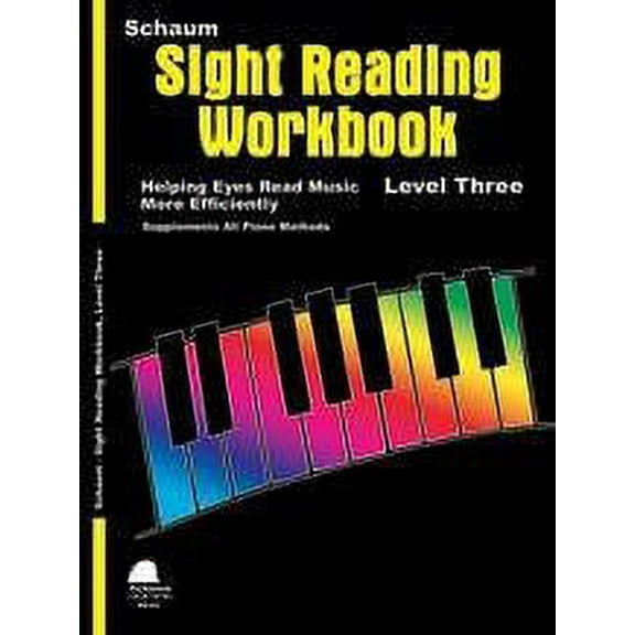 SCHAUM Schaum Sight Reading Workbook (Level 3) Educational Piano Book
