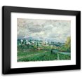 thumbnail image 1 of Alfred Sisley 14x12 Black Modern Framed Museum Art Print Titled - The Seine Near St-Cloud (1877), 1 of 1