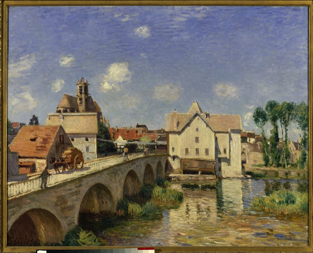 Alfred Sisley (1839-1899) French School Canvas Art -  (24 x 18)