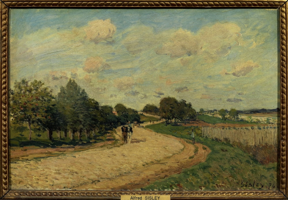 Alfred Sisley (1839-1899) French School Canvas Art - (24 x 18)
