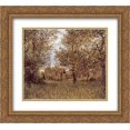 thumbnail image 1 of Alfred Sisley 2x Matted 24x20 Gold Ornate Framed Art Print 'The Small Meadow at By', 1 of 2