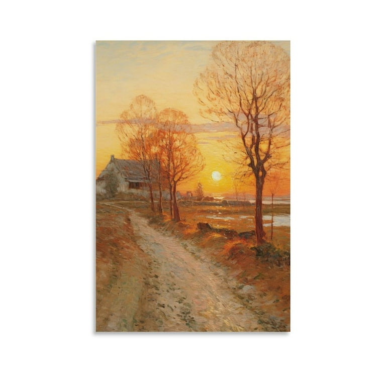 Alfred Sisley Print Painting (73) Posters Art Print Wall Photo