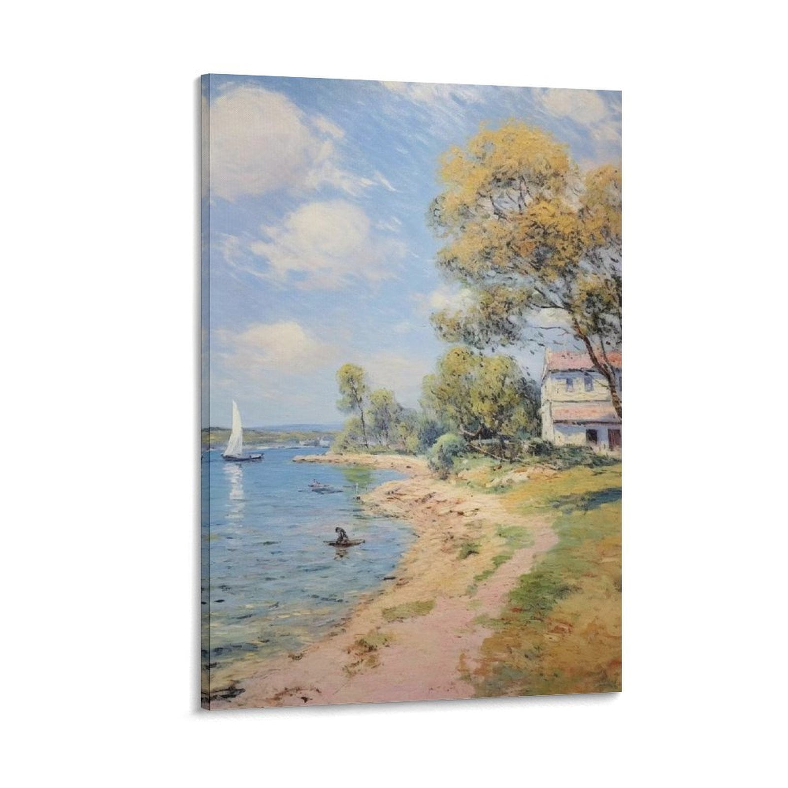 Alfred Sisley Art poster シスレー Alfred Sisley Print Painting (74) Posters Wall Art Painting Canvas