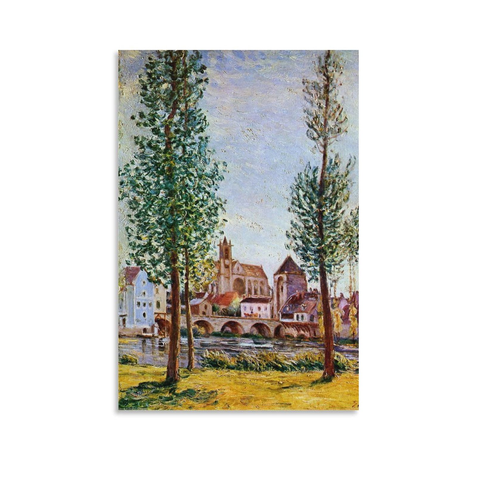 Alfred Sisley Print Painting (93) Art Poster Canvas Painting Decor
