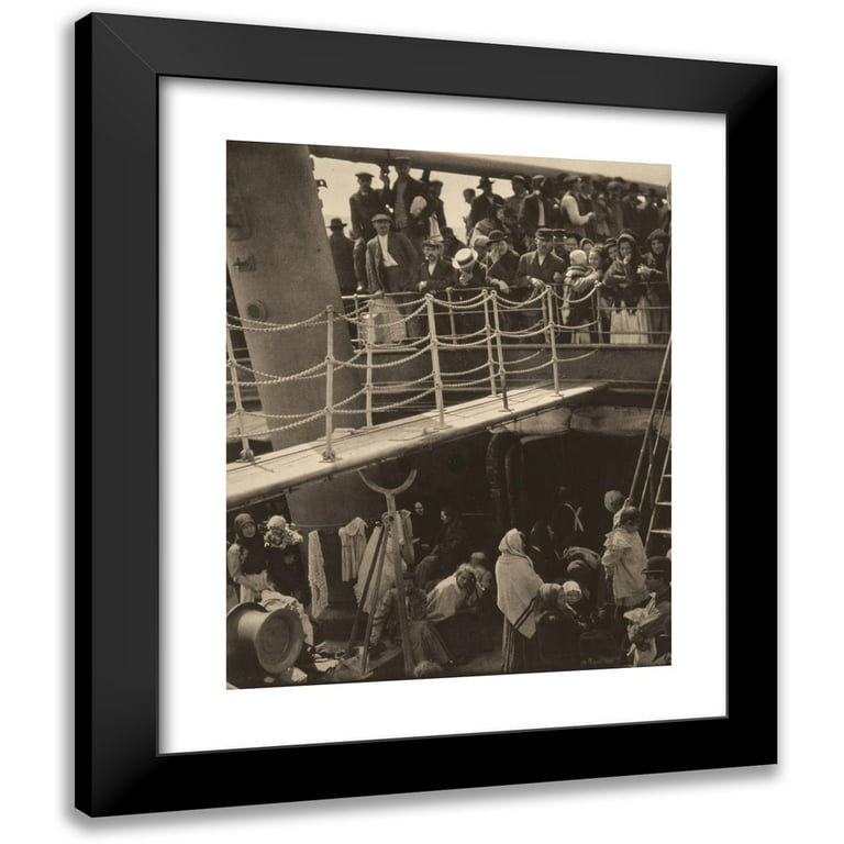 洋書 ALFRED STIEGLITZ Alfred Stieglitz 12x14 Black Modern Framed Museum Art Print