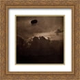 thumbnail image 1 of Alfred Stieglitz 2x Matted 20x20 Gold Ornate Framed Art Print 'The Dirigible', 1 of 2