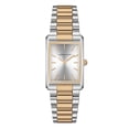 thumbnail image 1 of Alfred Sung Horizon Silver Sunray dial Rose-gold two-tone bracelet Men's watch, 1 of 2