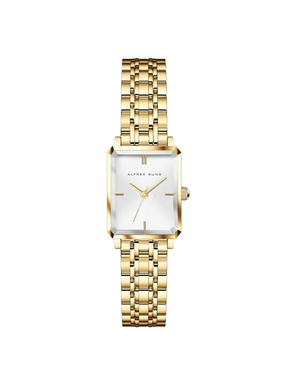 Ladies Octavia XS Gold Sunray Dial Link Watch