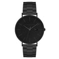 thumbnail image 1 of Alfred Sung Men's Metropolitan Black Date Black Dial Link Watch, 1 of 6