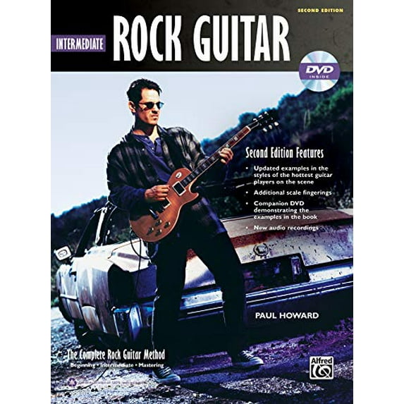 Pre-Owned Complete Rock Guitar Method: Intermediate Rock Guitar (Book & DVD-ROM) (Complete Method) Paperback