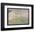thumbnail image 1 of Alfred William Finch 24x20 Black Modern Framed Museum Art Print Titled - The Cliffs of Dover; the Cliffs at South Foreland (1892), 1 of 5