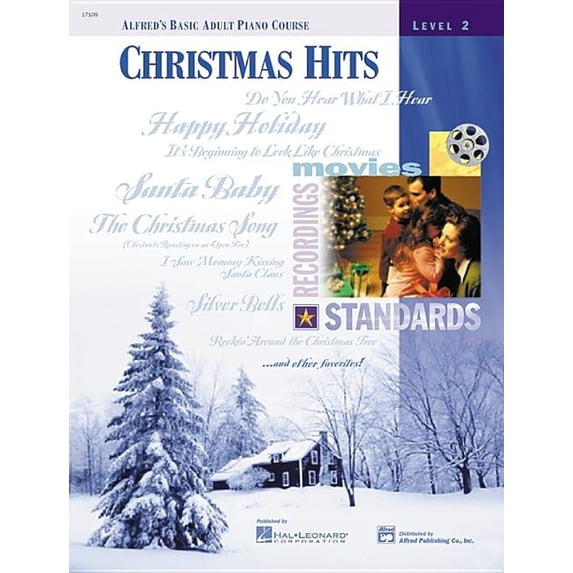 Alfred's Basic Adult Piano Course Alfred's Basic Adult Piano Course Christmas Hits, Bk 2, Book 2, (Paperback)