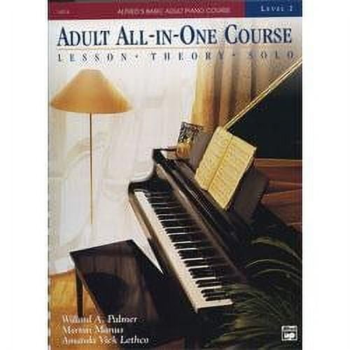 Alfred's Adult All-in-One Piano Course Level 2 Book, Alfred Publishing