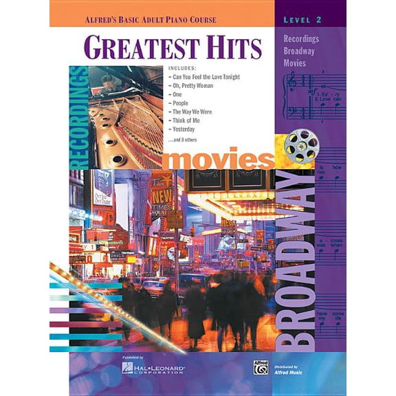 Alfred's Basic Adult Piano Course Alfred's Basic Adult Piano Course Greatest Hits, Bk 2, Book 2, (Paperback)