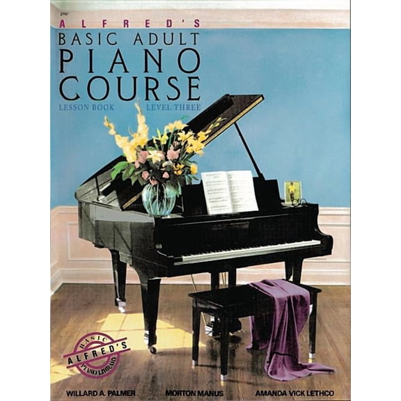 Pre-Owned Alfred's Basic Adult Piano Course Alfred's Basic Adult Piano Course Lesson Book, Bk 3, Book 3, (Paperback)
