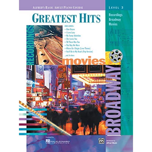 Pre-Owned Alfred's Basic Adult Piano Course Greatest Hits Book 3 (Alfred's Basic Adult Piano Course) (Paperback) 073901644X 9780739016442