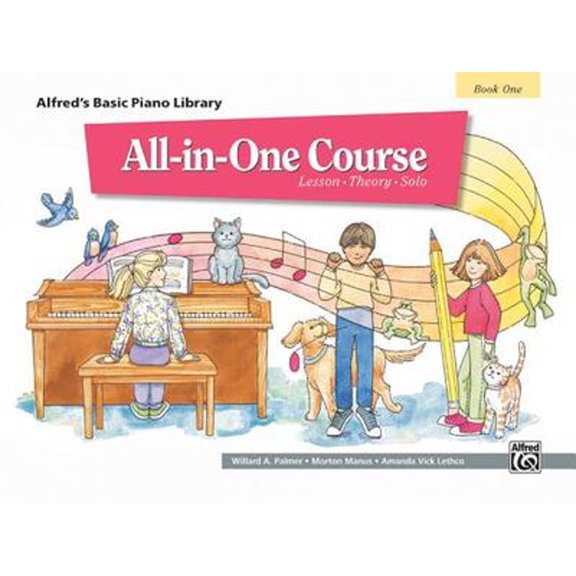 Pre-Owned Alfred's Basic All-In-One Course, Bk 1 : Lesson * Theory * Solo (Paperback) 9780882847870