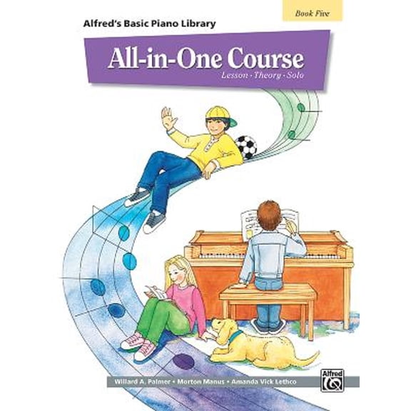 Pre-Owned All-in-One Course for Children: Lesson, Theory, Solo, Book 5 (Alfred's Basic Piano Library) (Paperback) 0739029789 9780739029787