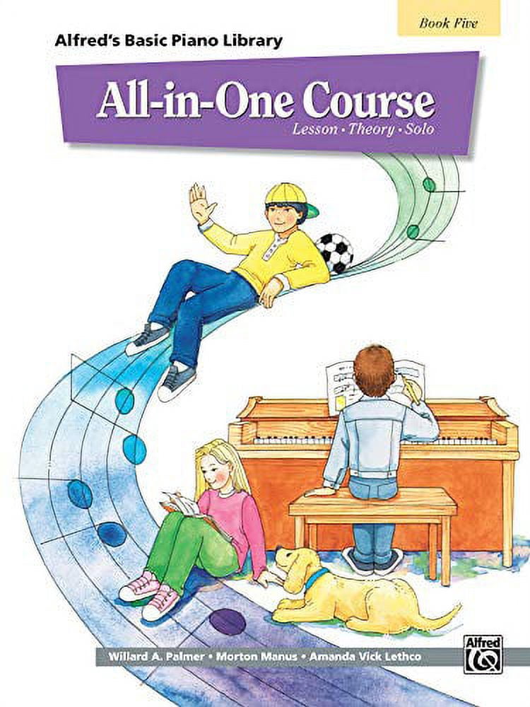 Pre-Owned All-in-One Course for Children: Lesson, Theory, Solo, Book 5 ...