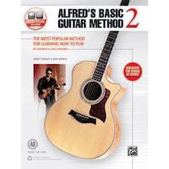 Alfred's Basic Guitar Method 2 (3rd Edition)-Book & Online Audio