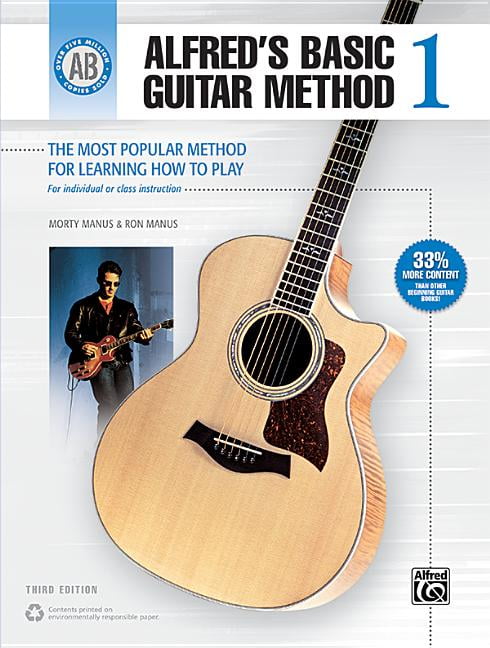 MORTY MANUS AND RON MANUS Alfred's Basic Guitar Method, Bk 1: The Most Popular Method for Learning How to Play
