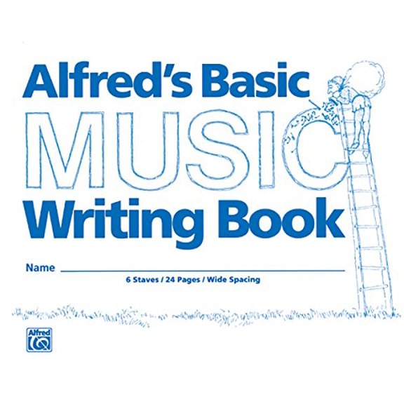 Pre-Owned Alfred's Basic Music Writing Book (8 x 6) Paperback