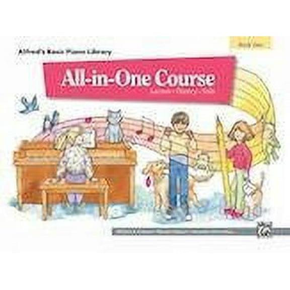 Alfred's Basic Piano All-In-One Course Book 1