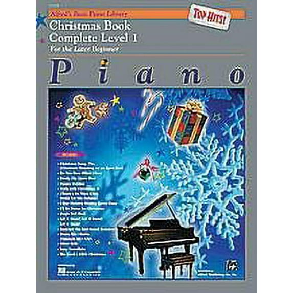 Alfred's Basic Piano Course: Top Hits! Christmas Book Complete 1 (1A/1B)