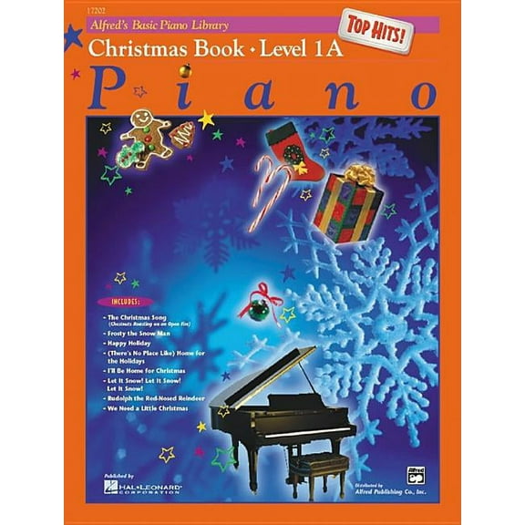 Alfred's Basic Piano Library Alfred's Basic Piano Library Top Hits! Christmas, Bk 1a, Book 1, (Paperback)