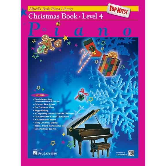 Pre-Owned Alfred's Basic Piano Library: Alfred's Basic Piano Library Top Hits! Christmas, Bk 4 (Paperback)