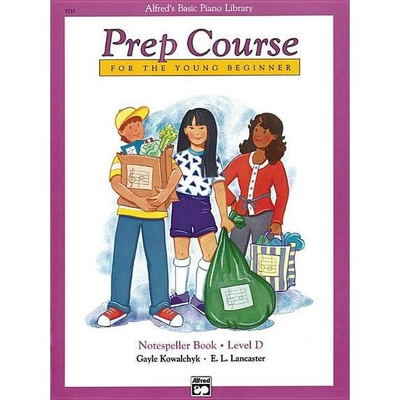 Alfred's Basic Piano Library Alfred's Basic Piano Prep Course Notespeller, Bk D: For the Young Beginner, Book BK D, (Paperback)