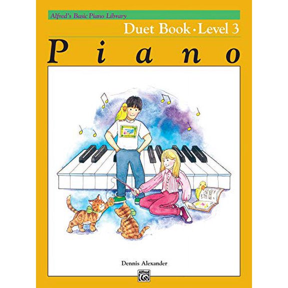 Pre-Owned Alfred's Basic Piano Library Duet Book, Bk 3 (Alfred's Basic Piano Library, Bk 3) (Paperback) 0739015923 9780739015926