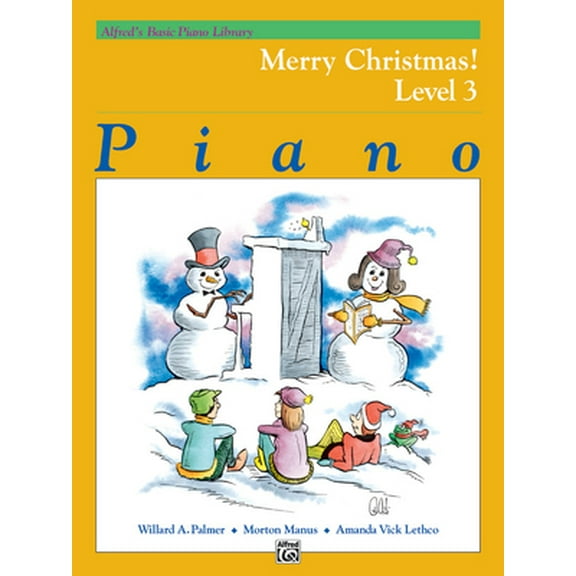 Pre-Owned Alfred's Basic Piano Library Merry Christmas!, Bk 3 (Paperback) 0739005685 9780739005682
