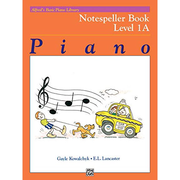 Pre-Owned Alfred´s Basic Piano Library Notespeller Book 1A (Paperback) by Gayle Kowalchyk, E L Lancaster