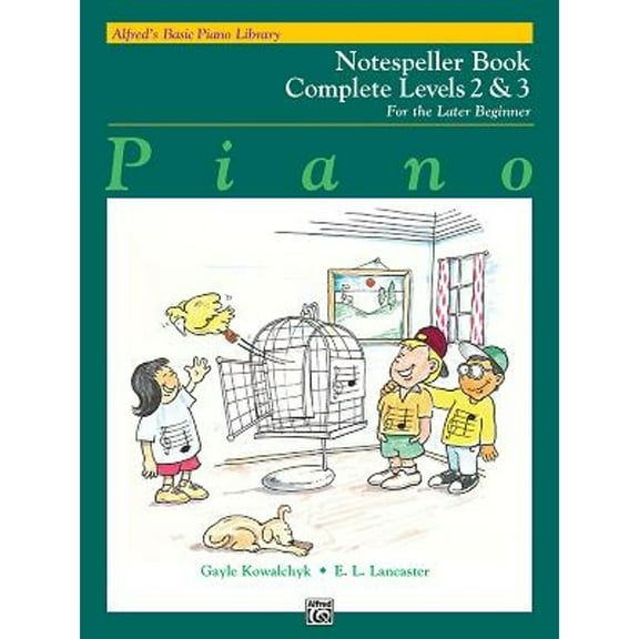 Pre-Owned Alfred's Basic Piano Course Notespeller (Alfred's Basic Piano Library) Complete Levels 2&3 (Alfred's Basic Piano Library, Bk 2 & 3) (Paperback) 073902499X 9780739024997