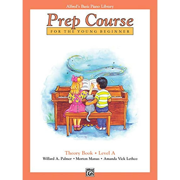 Pre-Owned Alfred's Basic Piano Library Alfred's Basic Piano Prep Course Theory, Bk a: For the Young Beginner, Book BK A, (Paperback)