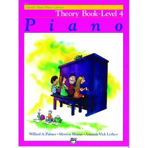 Pre-Owned Alfred's Basic Piano Library Theory, Bk 4 (Paperback) 0739007440 9780739007440