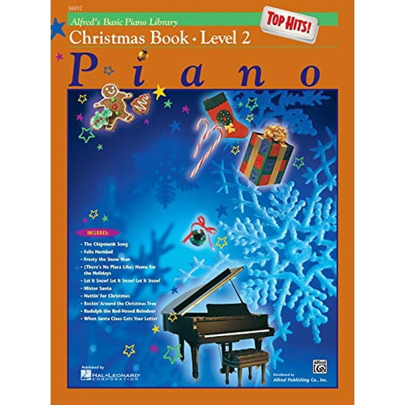 Pre-Owned Alfred's Basic Piano Library Top Hits! Christmas, Bk 2 (Paperback) 0739004018 9780739004012
