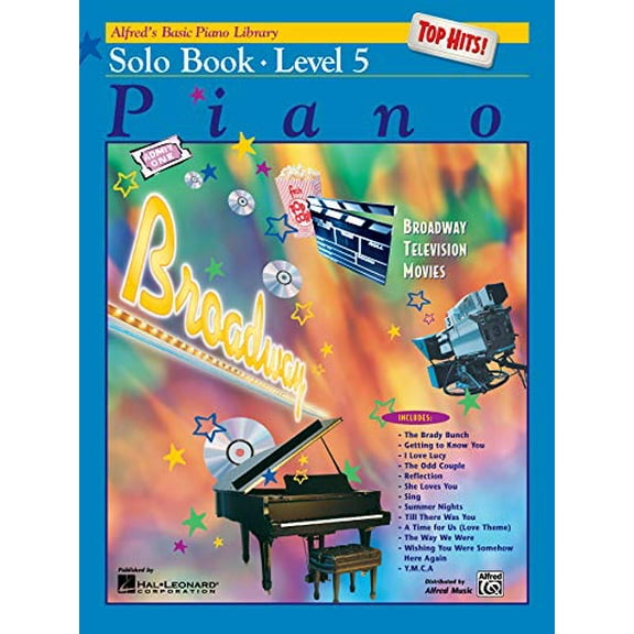 Pre-Owned Alfred's Basic Piano Course: Top Hits! Solo Book Level 5 (Alfred's Basic Piano Library) (Paperback) 0739016423 9780739016428
