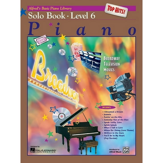 Alfred's Basic Piano Library Top Hits! Solo Book, Bk 6 (Paperback) by E L Lancaster, Morton Manus