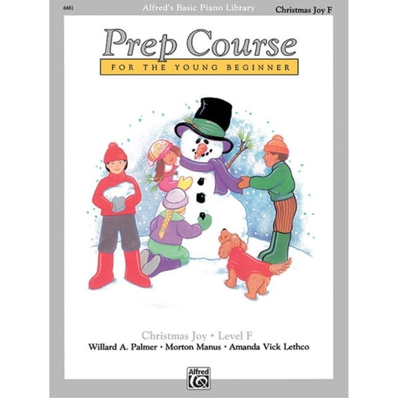 Alfred's Basic Piano Prep Course: Christmas Joy! Book F: F