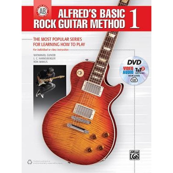Pre-Owned Alfred's Basic Rock Guitar Method, Bk 1 : The Most Popular Series for Learning How to Play, Book, DVD and Online Video/Audio/Software 9781470632328 Used