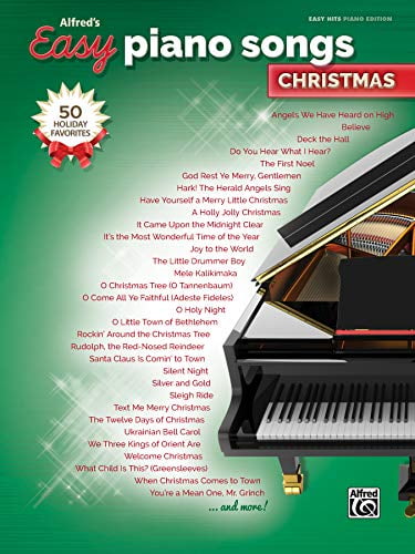 Pre-Owned Alfred's Easy Piano Songs -- Christmas: 50 Christmas Favorites Paperback