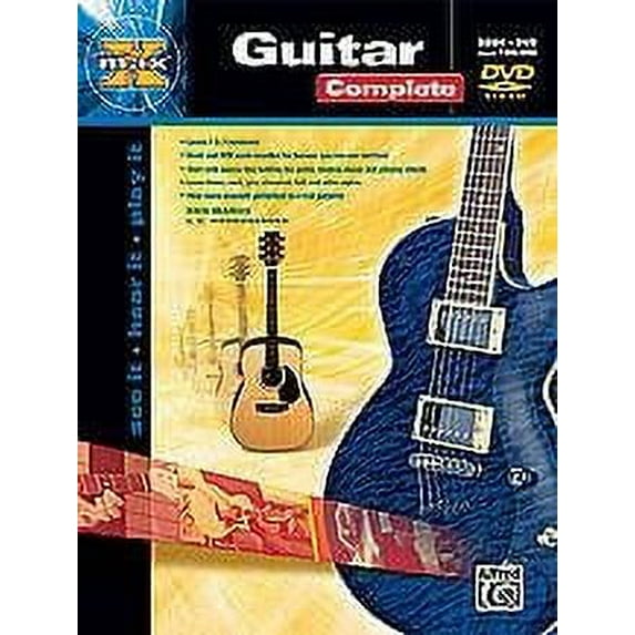Alfred's MAX Guitar Complete: See It * Hear It * Play It, Book Online Video/Audio