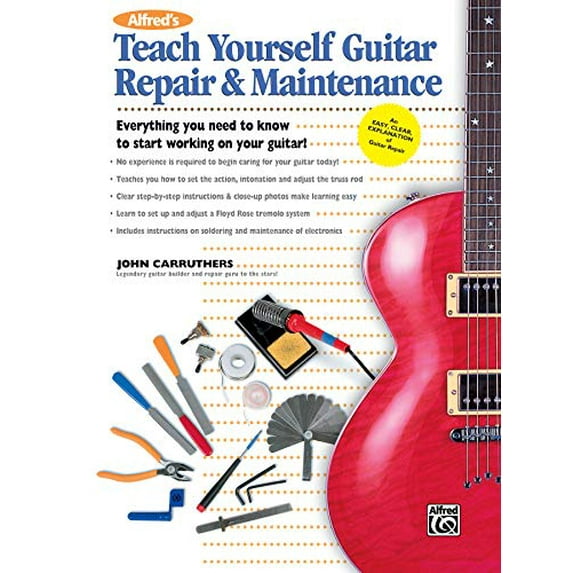 Pre-Owned Alfred's Teach Yourself Guitar Repair and Maintenance : Everything You Need to Know to Start Working on Your Guitar! (Paperback) 9780739036013