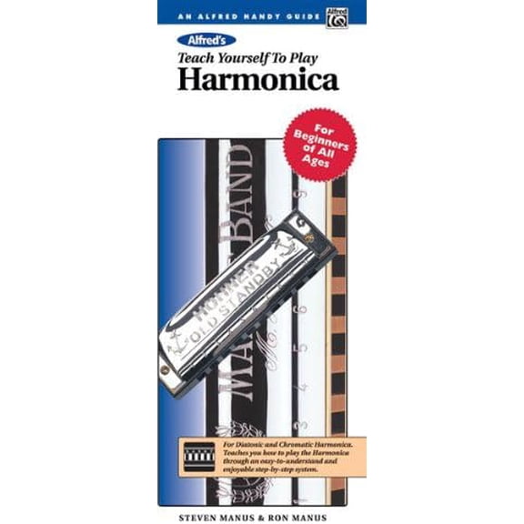 Alfred 00-4645 Teach Yourself to Play Harmonica - Music Book