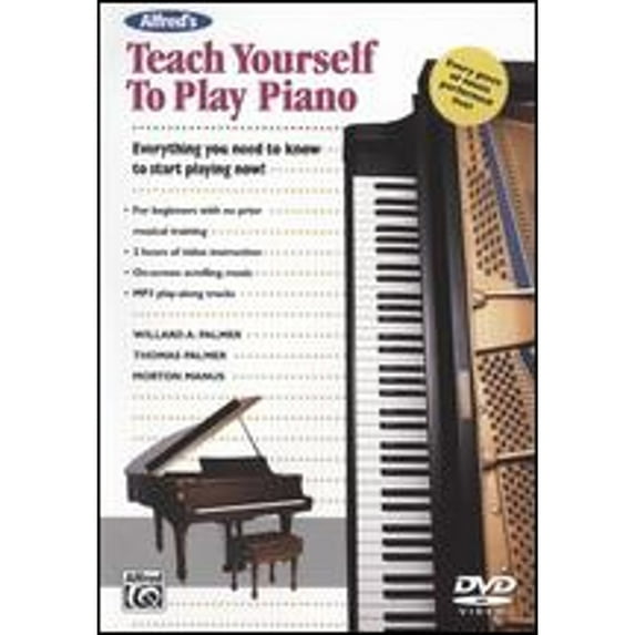 Pre-Owned Teach Yourself to Play Piano (DVD), Warner Brothers Pub., Music & Performance