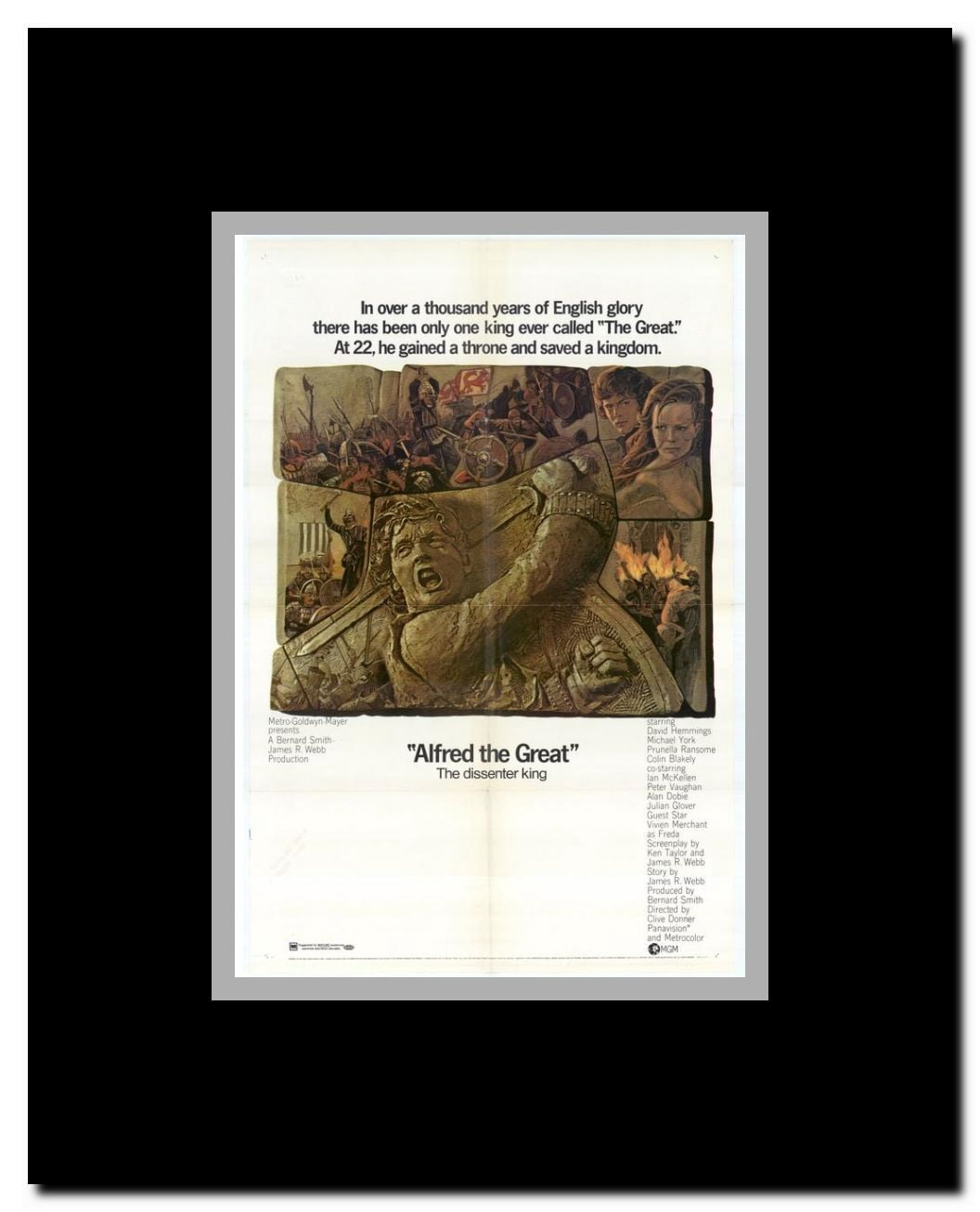 Alfred the Great Framed Movie Poster